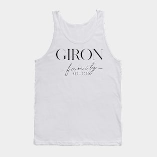 Giron Family EST. 2020, Surname, Giron Tank Top